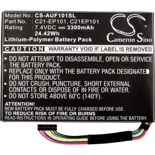 Cameron Sino 3300mAh battery for ASUS Eee Pad Transformer TF101 Mobile Docking prefix TF101-1B002A TF1011B003A C21EP101