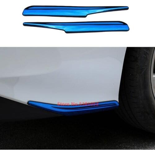 Car Sticker For Toyota Camry 2018 2019 2020 2021 Front Rear Bumper Wrap Angle Protector Anti-scratch Protection Strip