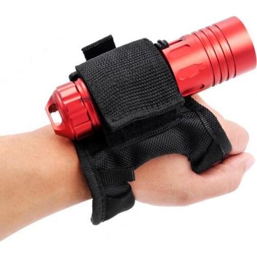 Flashlight Holder Hand Free Adjustable Diving Supplies Underwater Scubas Diving Flashlight Holder for Beach