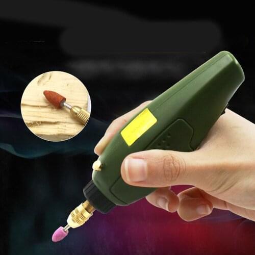 Electric Grinder Mini Jade Carving Word Pen Drilling Grinding Machine Polishing Root Wood Carving Power Tool
