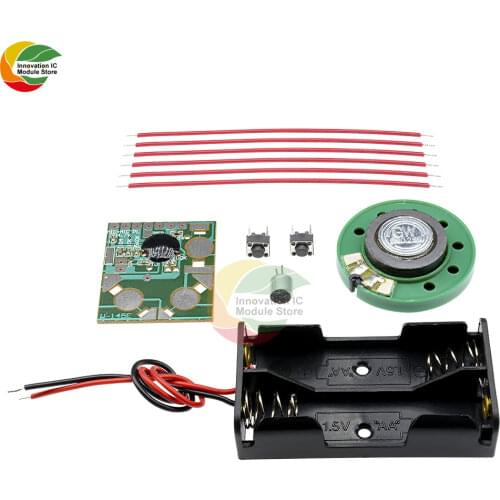 ISD1806B 6s Voice Recognition Recording Module IC Chip Digital Sound Music Movement Recorder DIY Kit 3-4.5V