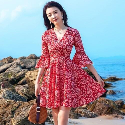 LIDOU Summer Chiffon Dresses