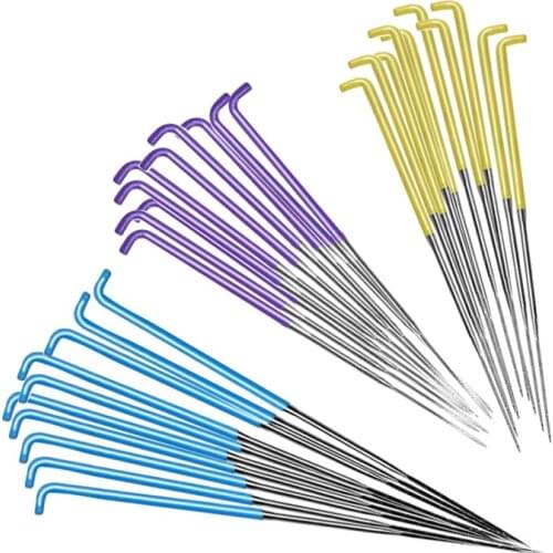 LMDZ 30 Pcs Needle Felting Needles, Felting Supplies Wool Felting Needles 3 Sizes Felting Needle for Beginners Replace Needles