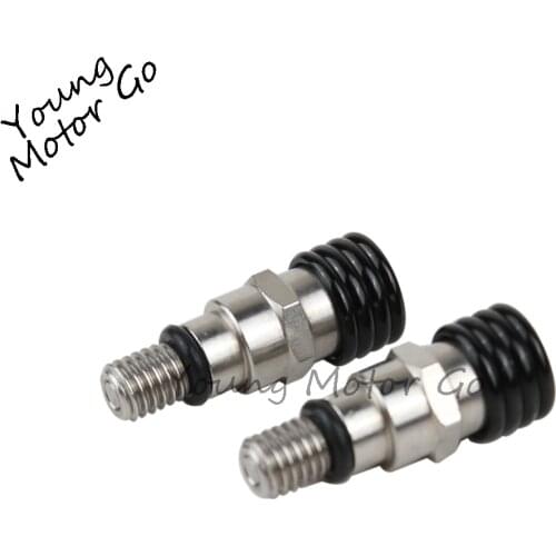 M5*0.8 Black Screw Fork Air Bleeder Relief Valve For Yamaha YZF R1 R6 Honda CB CBR Suzuki RM RMZ Kawasaki Motorcycle Dirt Bike