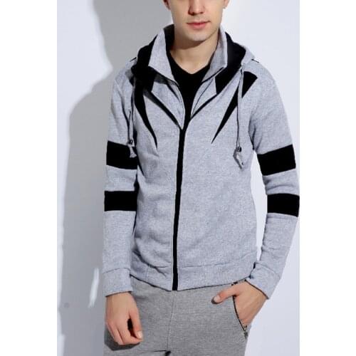 2018 New Autumn and winter Hoodies Men Fashion Brand Pullover Splicing color Sportswear Sweatshirt MenS Tracksuits Moleton XXL