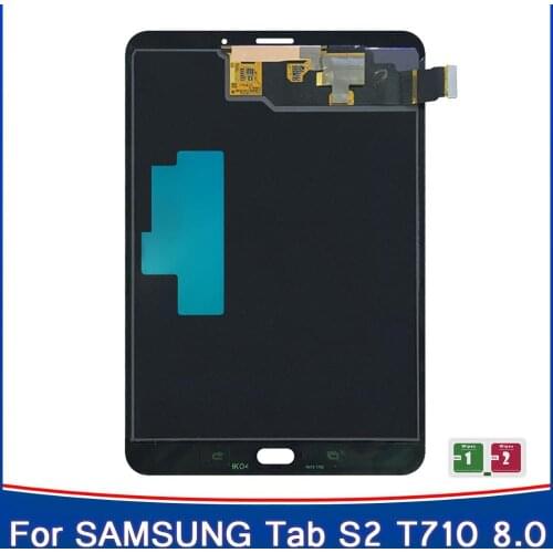 NEW 8.0'' LCD For Samsung Tab S2 8.0 SM-T710 SM-T715 T710 T715 LCD Display Touch Screen Digitizer Assembly panel replacement