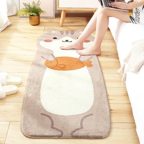 NEW Cat&Dog Lamb Wool Cartoon Animal Home Bedroom Carpet bathtub non-slip mat living room coffee table mat household foot carpet