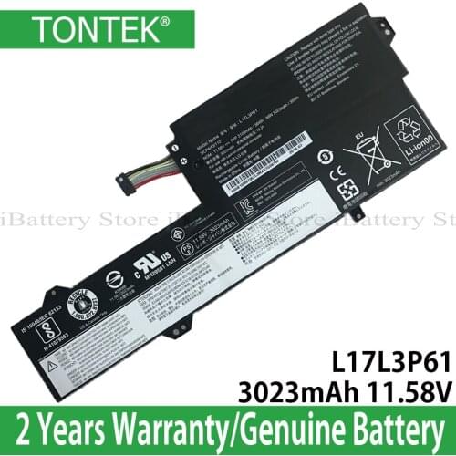 Genuine L17L3P61 Battery For Lenovo 7000-13 Yoga 720-12IKB 320S-13IKB Ideapad 320-11 520-12 Series L17M3P61