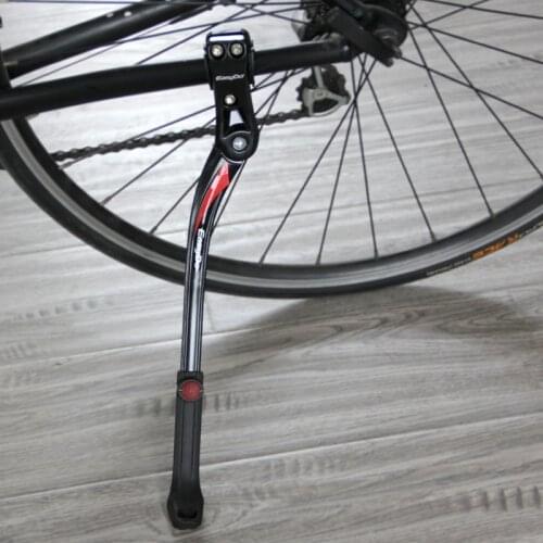Aluminum Alloy 24-29 Kickstand For Mountain Bike Adjustable Length Quick Release Bike Support Leg Foot Rack Bicycle Kickstand Al
