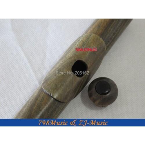 PROFESSIONAL Green Sandalwood Flute-B foot-Open Hole-Split-E-Offset-G-American Headjoint-NO.1