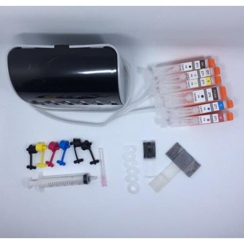 YOTAT CISS PGI-270 ink cartridge PGI270 PGI270XL CLI-271 with chip for Canon PIXMA MG7720 MG7720 TS8020 TS6020 (America)