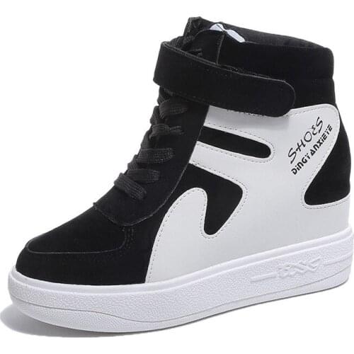 Womens Sneakers Women Spring White Wedge Sports Shoes Female Casual Walking Shoes Vulcanize Shoes Running Platform High Sneaker