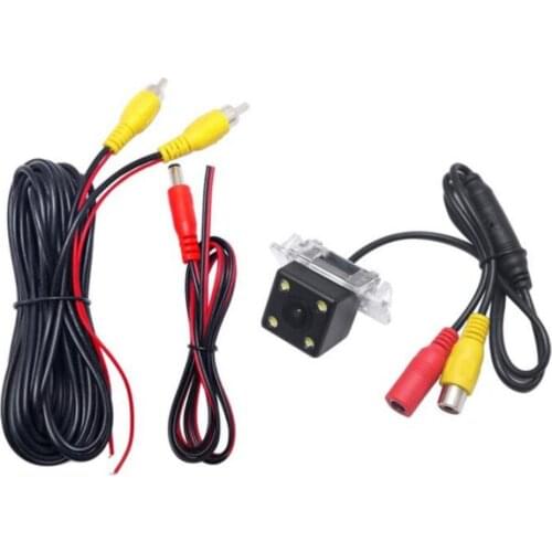 1 PCS HD Car Rear View Camera Backup NTSC Reverse Parking Camera With 4LED for Toyota Camry 2006-2008