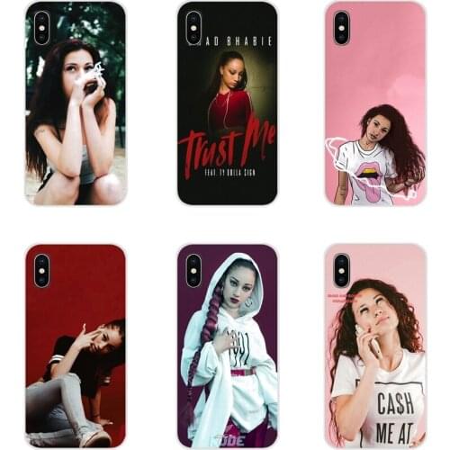Accessories Phone Shell Covers For Apple iPhone X XR XS MAX 4 4S 5 5S 5C SE 6 6S 7 8 Plus ipod touch 5 6 pretty girl Bhad Bhabie