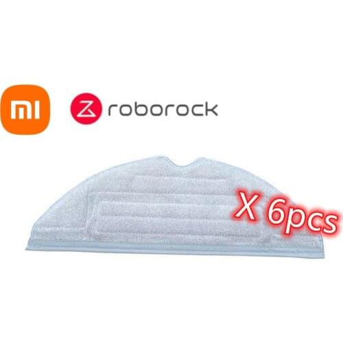 Original high quality XIAOMI Roborock S7 S7Max Vacuum Cleaner Accessories 6PCS Mop Cloth
