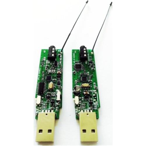 Taidacent UHF Wireless Digital Audio Transceiver Lossless Wireless UHF Transmitter and Receiver Wireless Speaker Transceiver