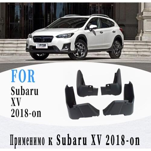 Mud-flaps For subaru XV mudguard fenders splash guard mudguards car accessories auto styling 4 pcs 2018-on