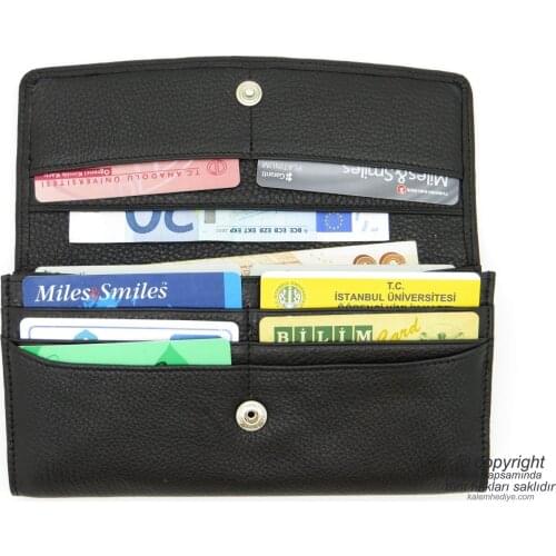 Genuine Leather Wallet | İsme Special Wallet | 19x10x2cm | TM 974-3