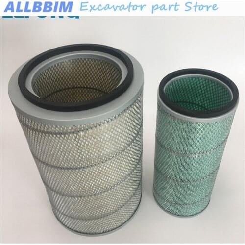 For Shantui SEM 140 air filter element 40 50 loader accessories air filter element filter accessories high quality accessories