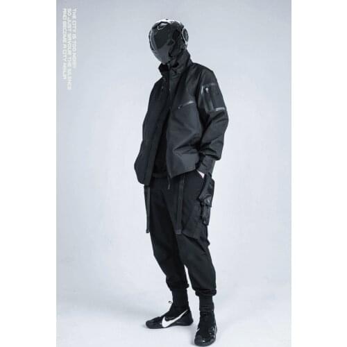Functional pants with double side molle silenstorm techwear ninjawear streetwear futuristic