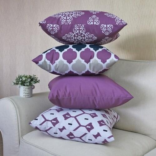 Geometric Style Pillowcase 45x45/50x50 Cm Pillowcase Outdoor Cushion Cover Home Car Decorative Pillowcase