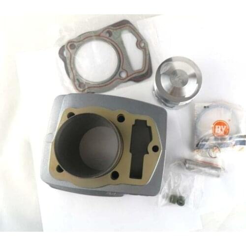 ZHUANGQIAO Cylinder Kit Piston Rings Pin Gaskets for Honda CB145 150 (ELECTRIC START) MODEL