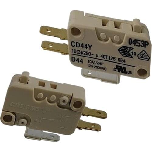 1PCS Cherry D44 Micro Switch CD44Y 10A 125V 250AC Normally Open and Normally Cosed 3Pins