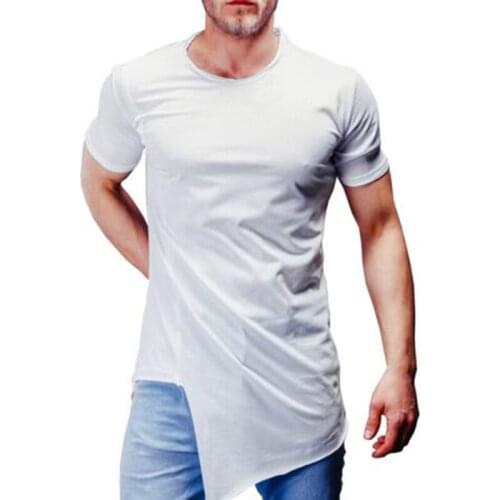 Мужские длинные футболки Musuccee China At AliExpress