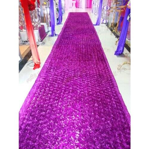 Rose wedding carpet/table covers for weddings/wedding decoration /party decoration free shiping Wide145*100cm