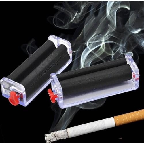 Mini Cigarette Rolling Machine Manual 70MM Portable Tobacco Smoking Accessories Smoking Roller Tobacco Rolling Tools