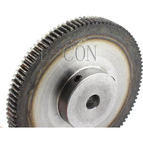 1pcs 1M80T 8mm/10mm/12mm Bore Hole 10mm Width 80 Teeth 1 Module Motor Metal Gear Wheel Top Screw