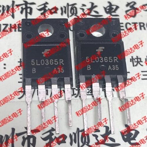 10pcs/lot 5L0365R KA5L0365R New stock TO-220F-4 650V