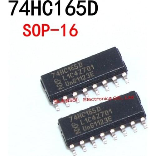 10pcs/lot SN74HC165D 74HC165 74HC165D HC165 SOP-16 In Stock