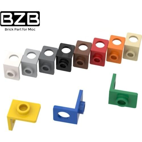 BZB MOC 28974 1x1 Aberdeen Neck Bracket Creative High-tech Building Block Model Kids Toys DIY Brick Parts Best Gifts