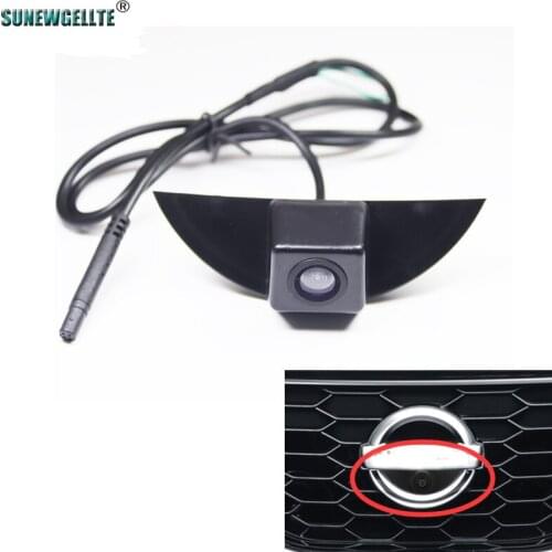 CCD HD Car front view camera For Nissan Car Frontview Vehicle Camera Night Vision Waterproof Parking Kit
