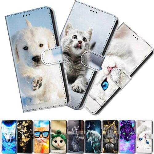 For Samsung Galaxy A51 A41 Case Leather flip stand on for Coque Samsung A01 A21 A10 20 30 40 50 70 S A11 31 71 5G Cover Cases