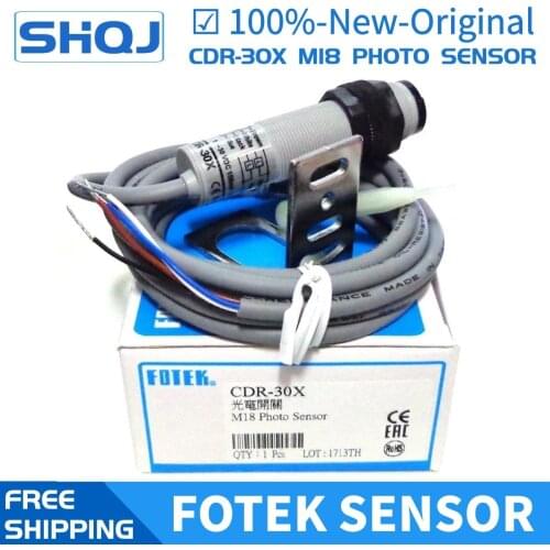 FOTEK CDR-30X Brand new original M18 Diffuse Reflection Photoelectric Sensor Quality Assurance