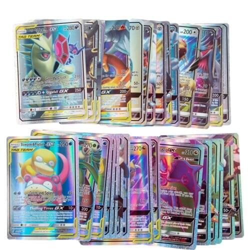 Pokemon Cards V MAX GX Best Selling Children Battle English Version Game Tag Team Shining Cards TOMY Pokemon Cards