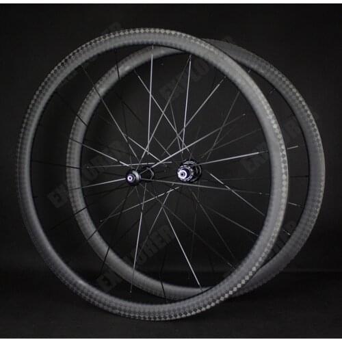 Carbon-Wheelset 700C 12K Glossy Carbon Road 80mm *26mm Rim Brake R39 Standard Brake Track Tubular Clincher Tubeless Type