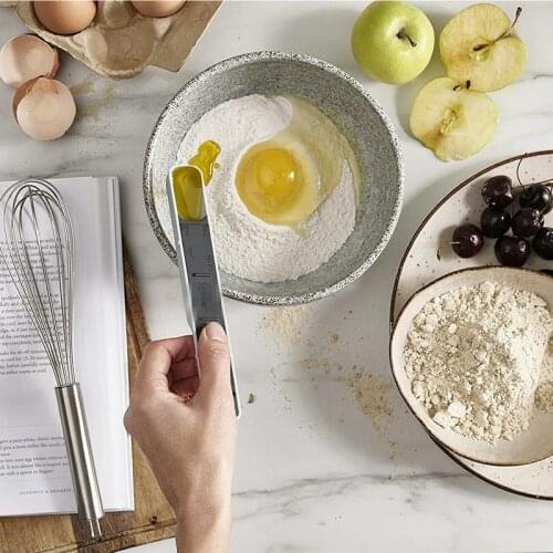 12-speed Adjustable Scale Measuring Spoon Kitchen Household Baking Tool Salt And Sugar Control Tool Gram Metering Scale Spoon