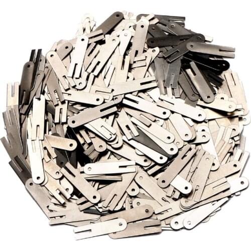 0.15 x 6 x 25 mm Y Type Nickel Conductive Plate For 18650 Battery Spot Welding 500Pcs