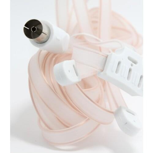 Wholesale FM Dipole Indoor Antenna PAL female connector FOR PORTABLE DAB/FM RADIOS 25PCS Free shipment