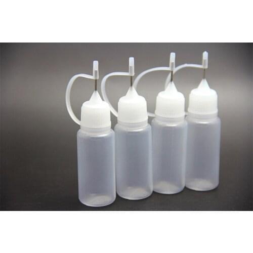 2PCS Long Tip Needle bottle E-Cigarette Oil Bottle Empty Liquid Dropper Bottle for Vape Electronic Cigarette