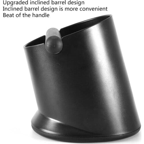 R2JC Coffee Knocking Box Espresso Knock Barrel Plastic Coffee Powder Slag Container