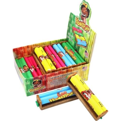 HONEYPUFF Degradable Plastic Adjustable Rolling Machine For 110MM Paper Roller Hand Roller Rolling Tools Cigarette Maker