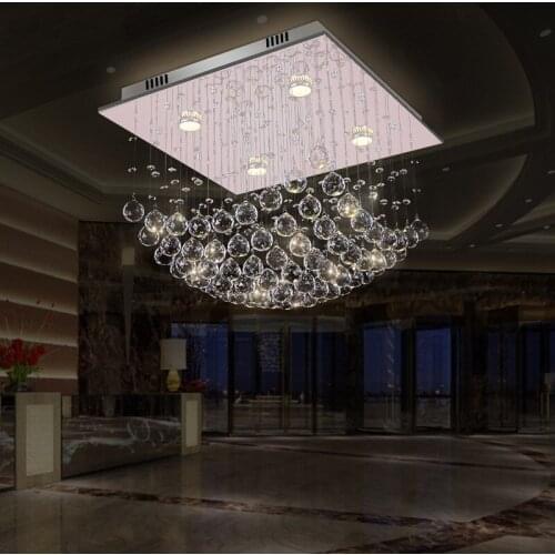 Living Room Crystal Luxury Chandeliers Modern Creative Dining Villa Lobby Lighting Hanging Fixtures Home Deco Designer Art Lamp