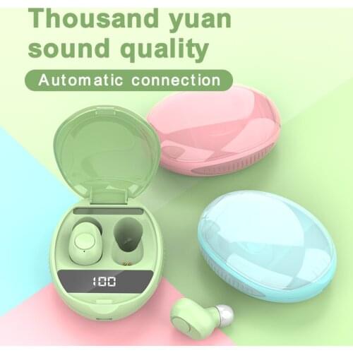 Bluetooth L30 TWS earphones Matte Macaron earpads True Wireless Sports Waterproof Headphones Mini In-ear Noise Reduction Headset