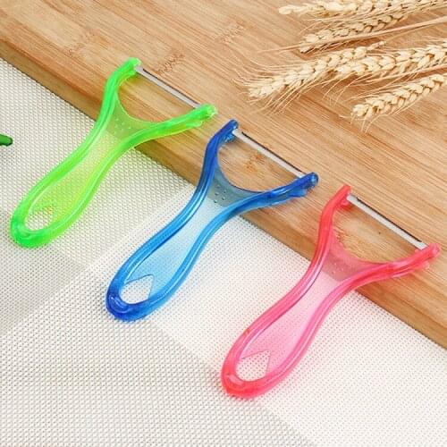 1 piece Fruit Peeler, Potato Peeler, Melon Peeler, Kitchen Gadget Color random