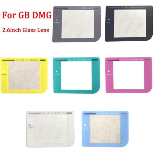 2.6inch Customized Glass Lens Cover for Classic GB DMG IPS High light LCD Screen Kits , bigger display area than original lens