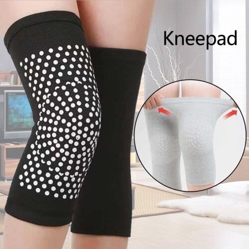 2PCS Self Heating Support Knee Pad Knee Brace Warm for Arthritis Joint Pain Relief Injury Recovery Belt Knee Massager Leg Warmer